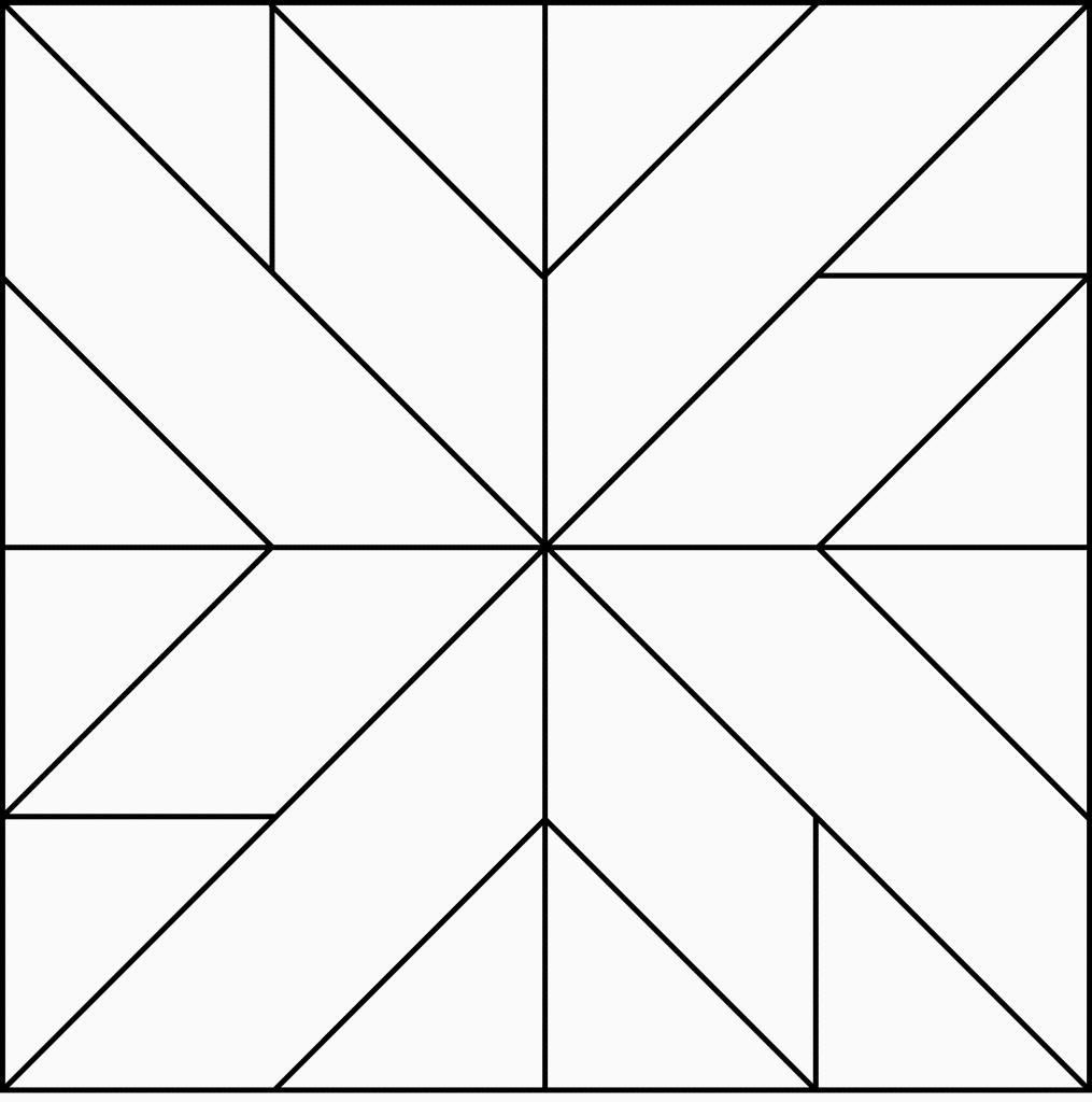 Geometric Block Pattern 12 | ClipArt ETC