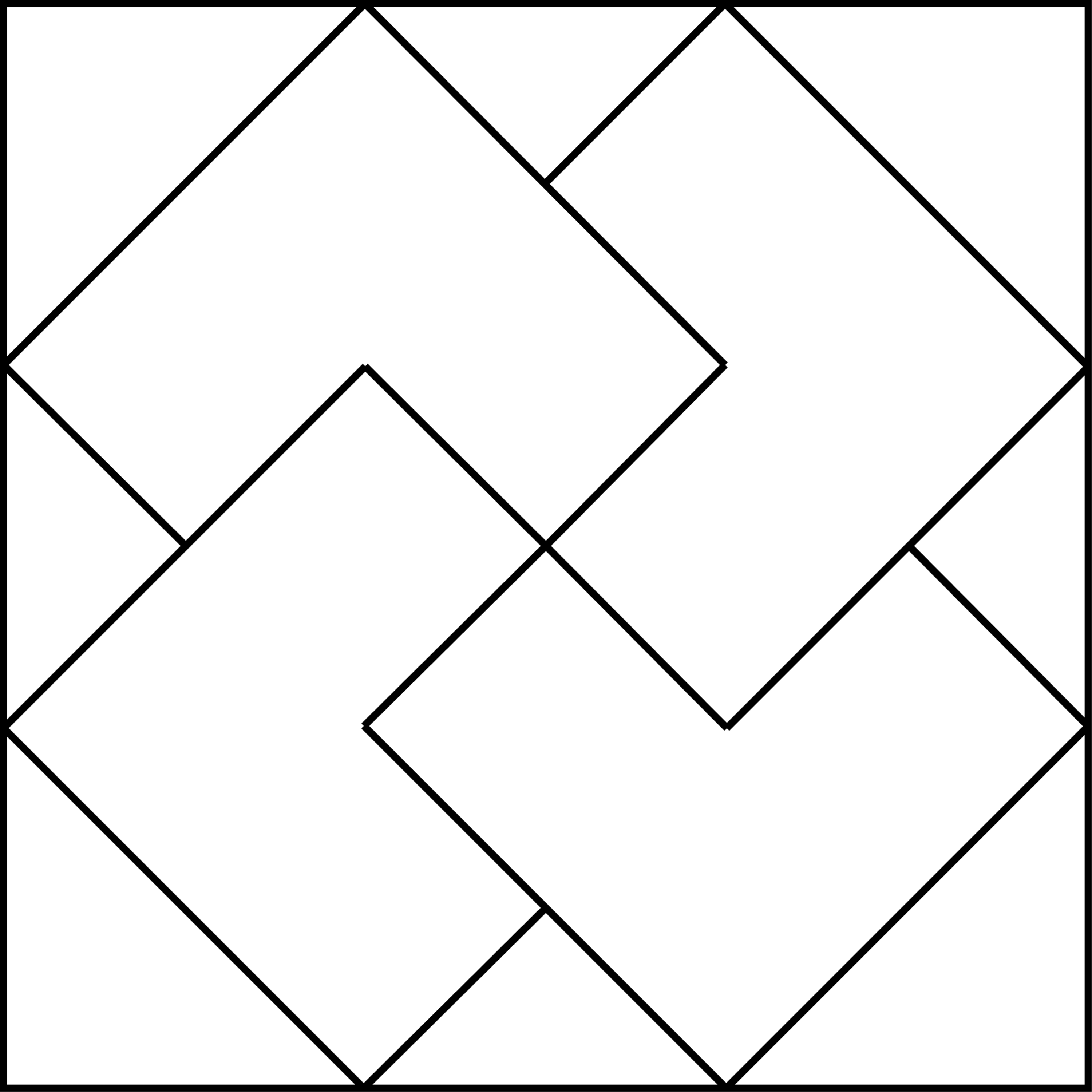 Geometric Block Pattern 29 ClipArt ETC