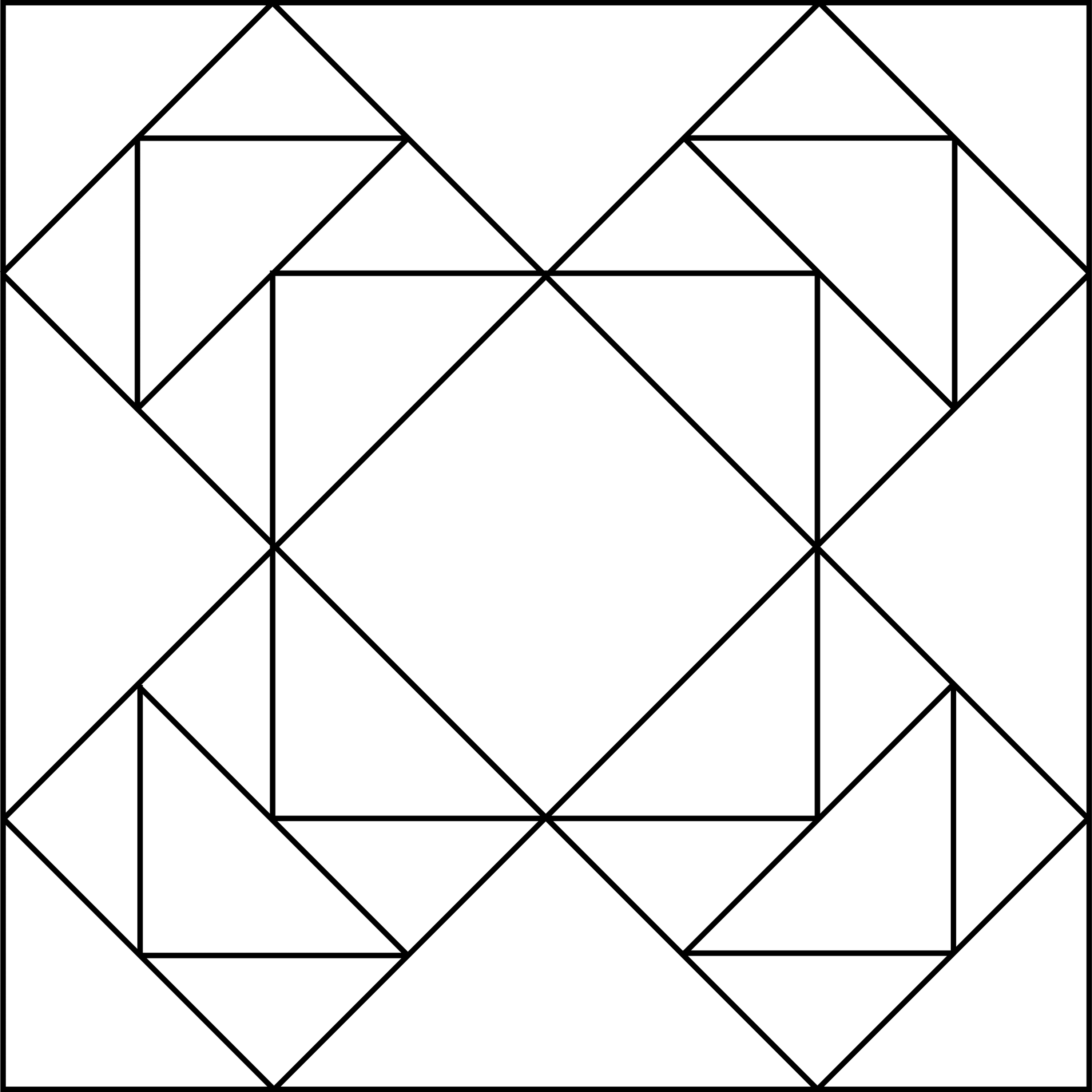 Geometric Block Pattern 30 | ClipArt ETC