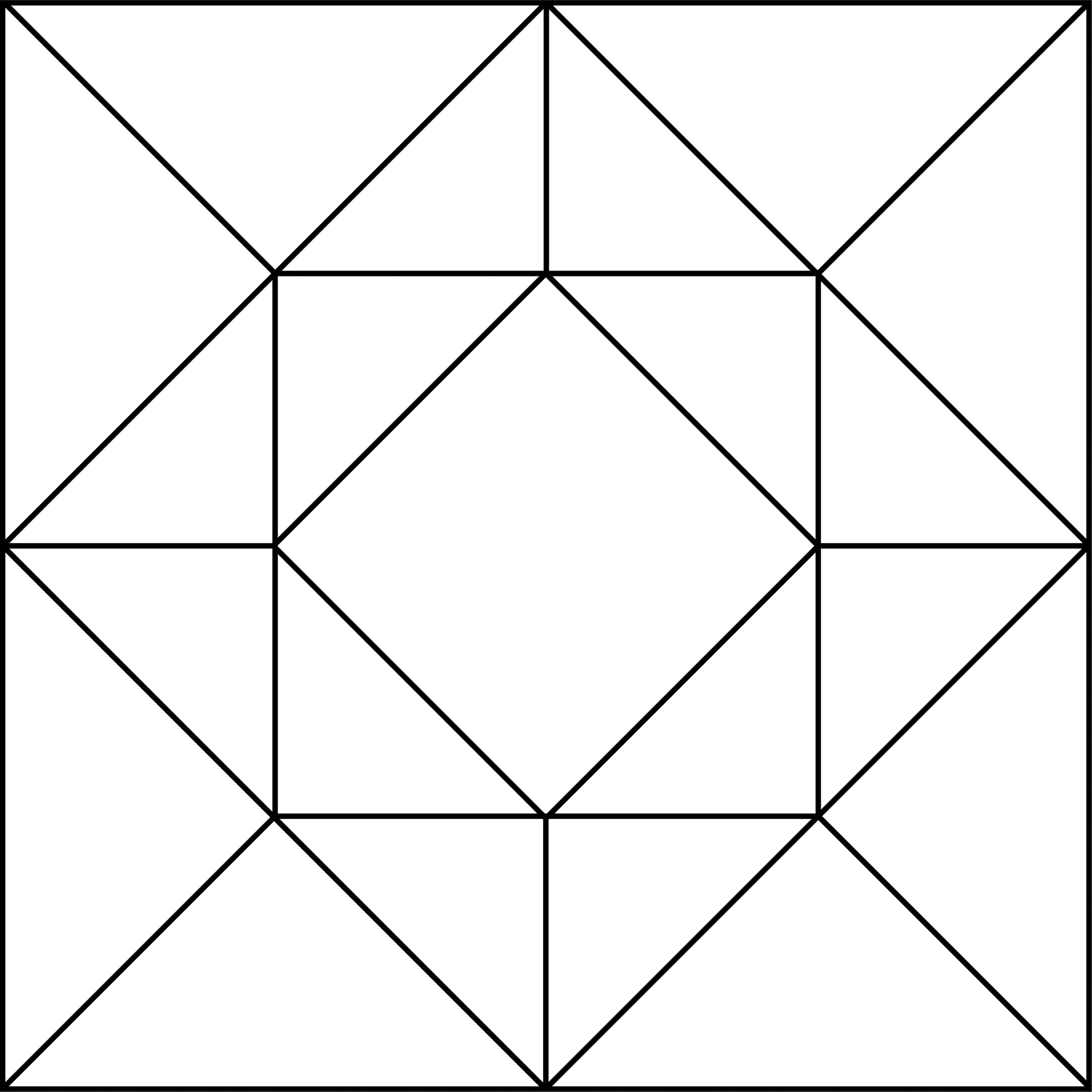 Geometric Block Pattern 96 | ClipArt ETC