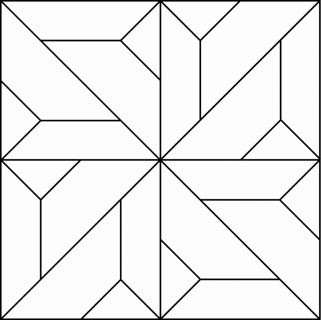 quilt block patterns coloring pages - photo #5