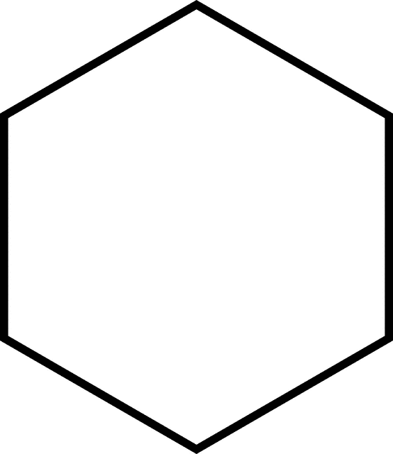 6 sided Polygon ClipArt ETC