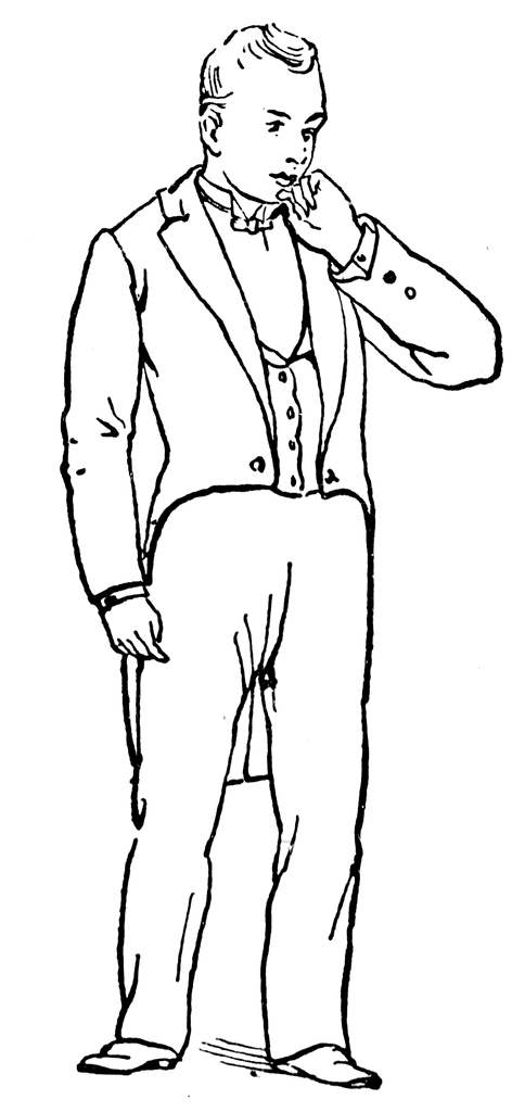 clipart standing clip drawing person etc usf edu medium indecision gesture