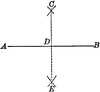 Construction of Bisecting a Given Line 