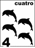 Spanish Dolphin Counting Card 4