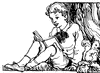 Boy reading