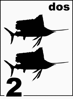 Spanish Sailfish Counting Card 2