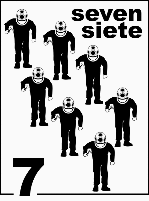 Bilingual Sponge Diver Counting Card 7