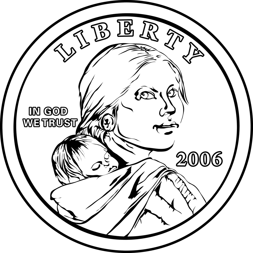 sacajawea coloring pages - photo #44
