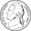 Portrait on a Nickle