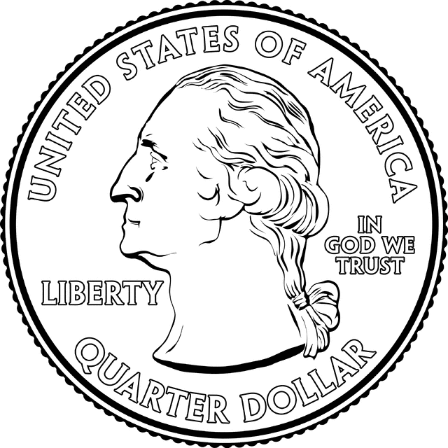 quarter coin clipart - photo #1