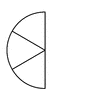 Three Sixths of a Fraction Pie