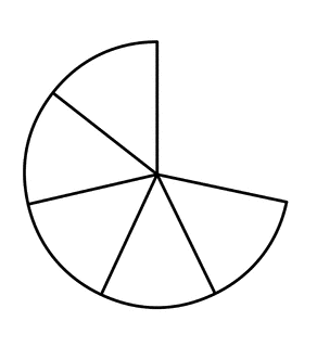 Five Sevenths of a Fraction Pie