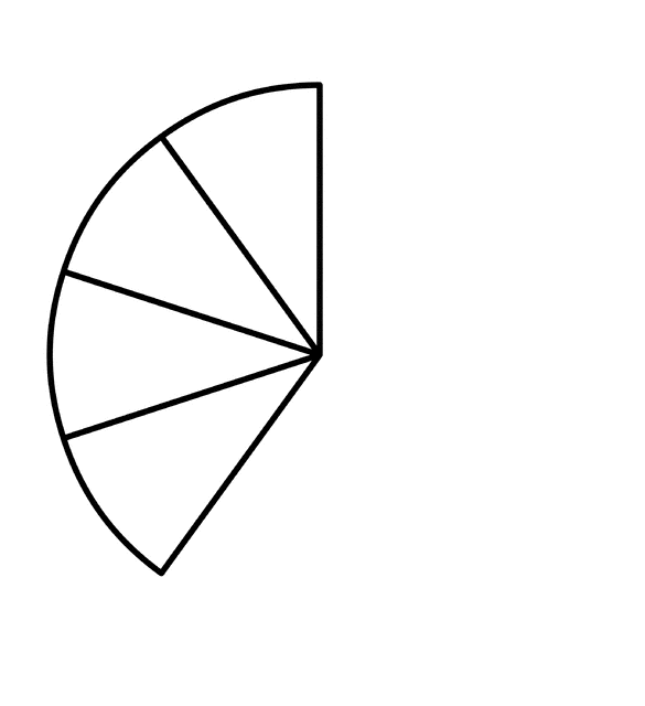 Four Tenths of a Fraction Pie