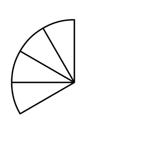 Four Twelfths of a Fraction Pie