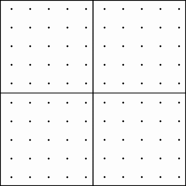 10 Dot Geoboard ClipArt ETC
