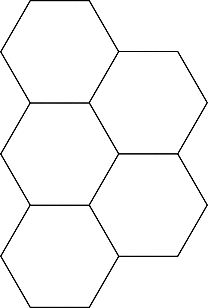 Free Printable Hexagon Template Free Download