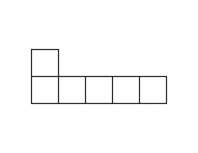 One-Sided Hexomino