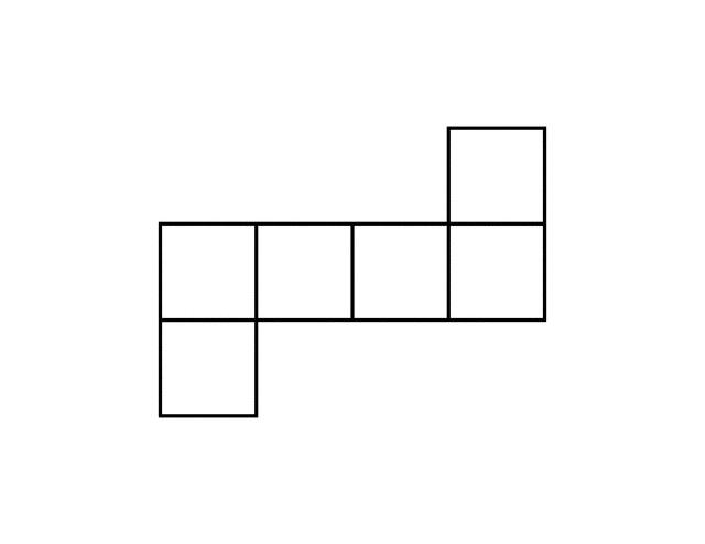 One-Sided Hexomino