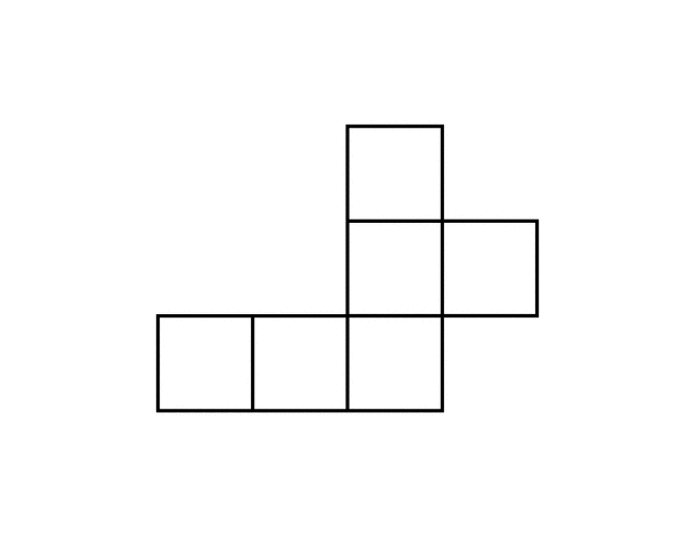 One-Sided Hexomino