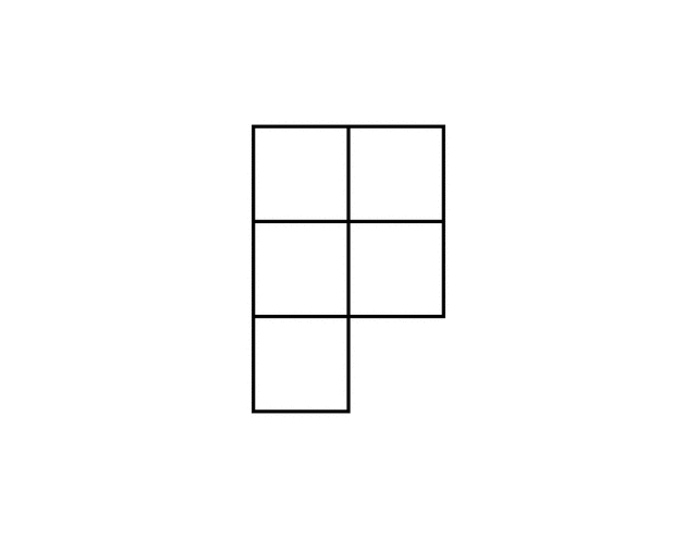 One-Sided Pentomino