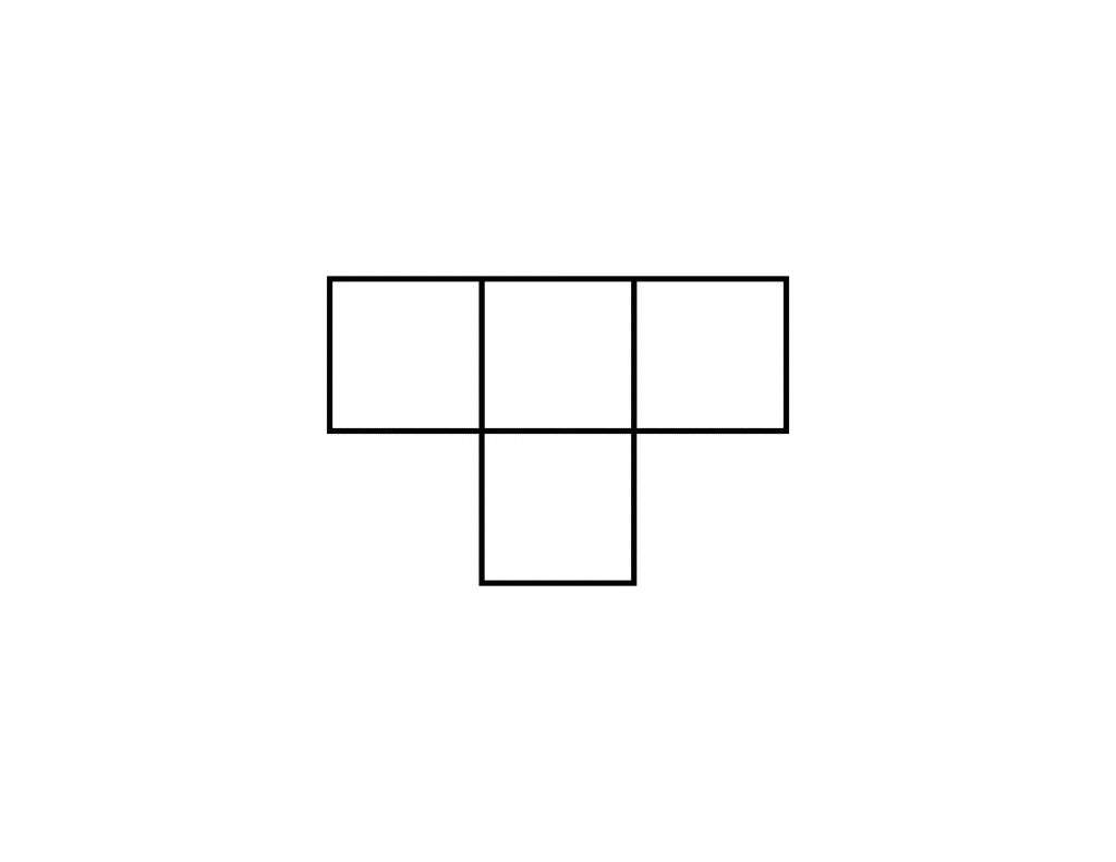 One-Sided Tetromino