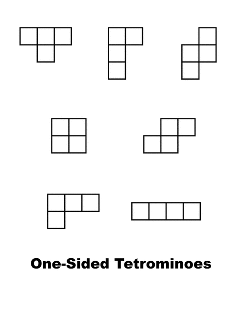 Математическая Игра Тетрамино