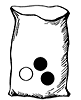 Bag with Three Marbles