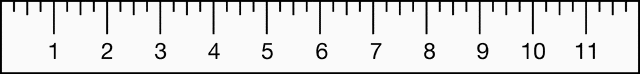 Quarter Inch Ruler Quarter Inch Ruler Clipart Etc Savannah Faulkner