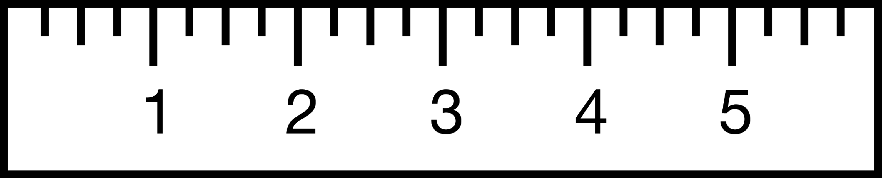 Six Inch Ruler Image