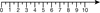 Number Line, 1-10 in Halves