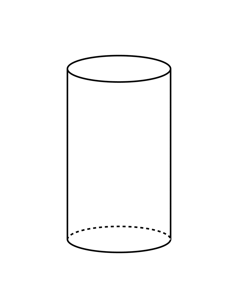 Flashcard of a Cylinder | ClipArt ETC