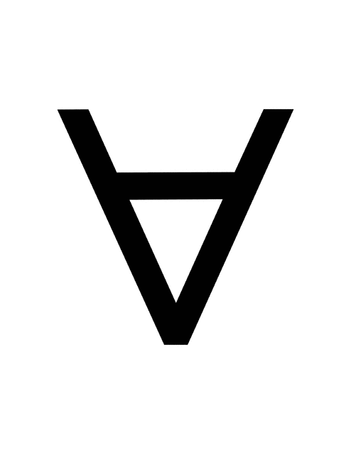 Flashcard of a math symbol for For Every