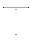 A flashcard featuring an illustration of Perpendicular Lines
