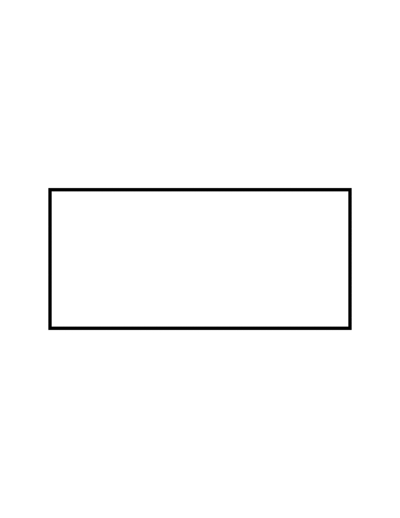 Flashcard of a Rectangle | ClipArt ETC
