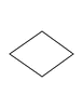 Flashcard of a Rhombus