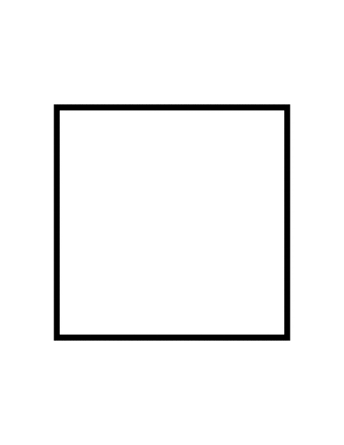 Flashcard of a polygon with four equal sides