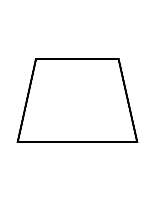 Flashcard of a Trapezoid