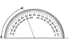 Protractor, 70 Degrees