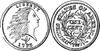 Copper Cent Coin, 1793