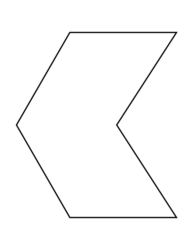 a irregular hexagon