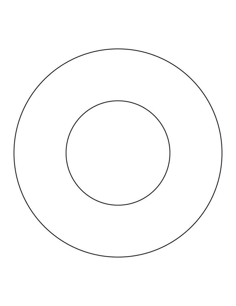 2 Concentric Circles ClipArt ETC