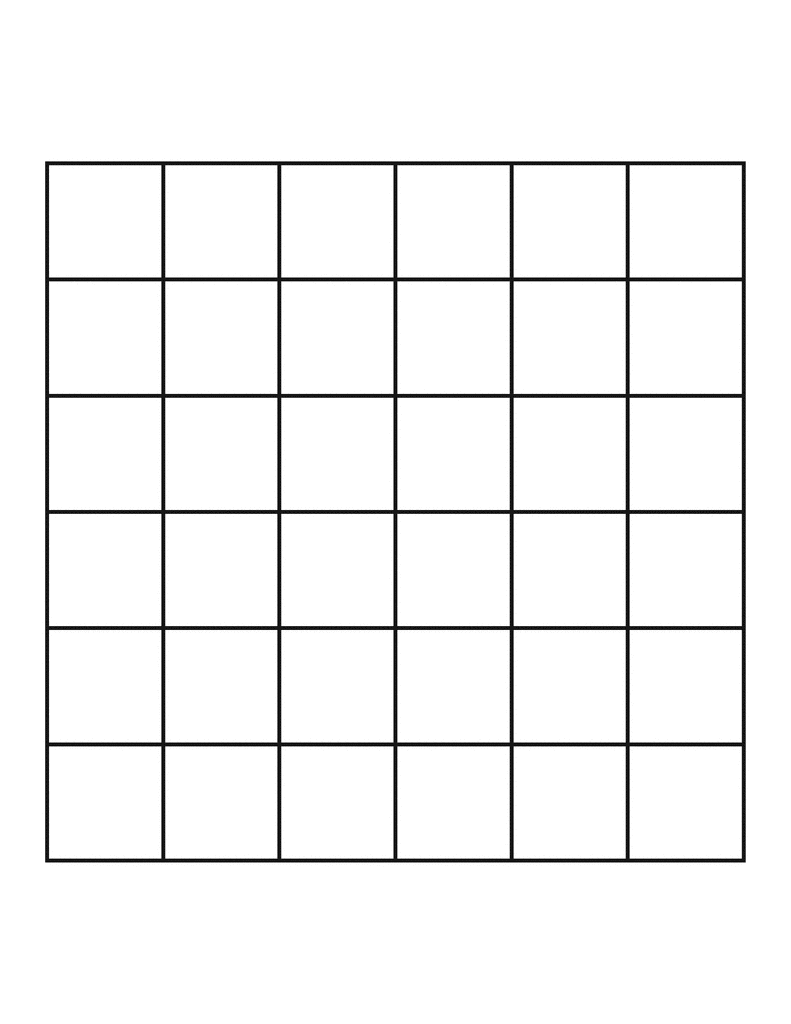 Printable Blank Grid