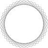 8 Congruent Rotated Pentagons