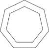 2 Concentric Septagons/Heptagons