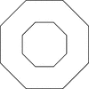 2 Concentric Octagons