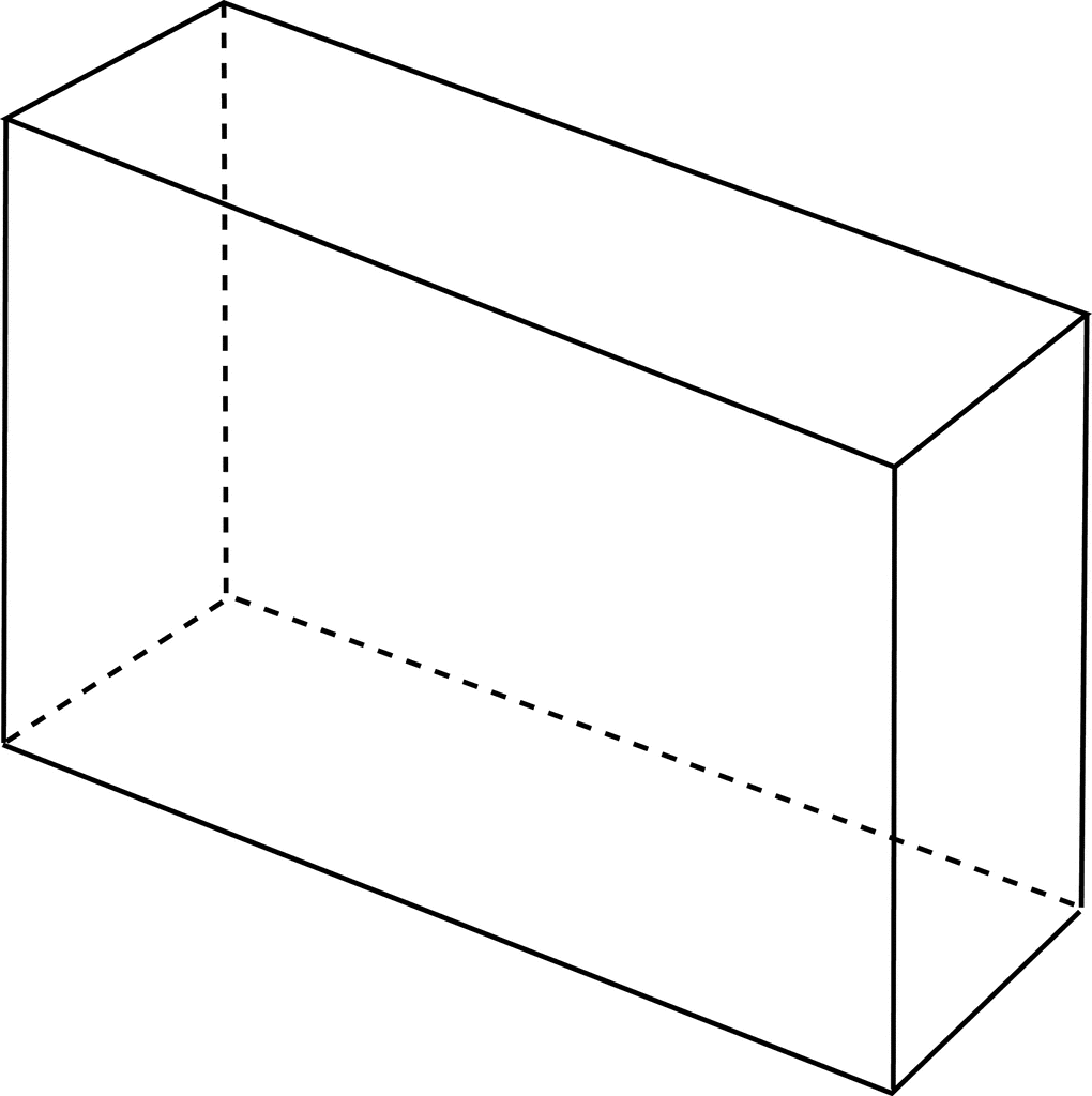 how to find the base of a rectangular prism