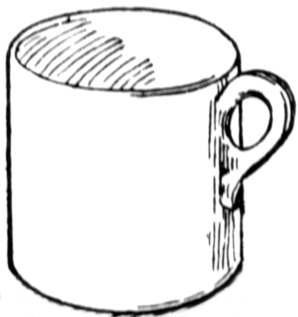coffee mug clipart black white - photo #32