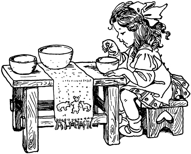 clipart of a girl eating - photo #38