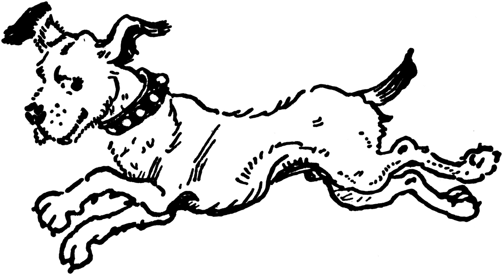 Dog Running. To use any of the clipart images above (including the thumbnail 